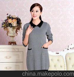 2013秋冬季韩版女装新款中长款女式针织羊毛衫 连衣裙羊毛裙促销